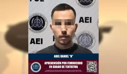 Detenido por feminicidio