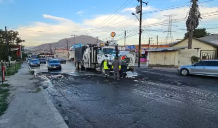 Intensifican mantenimiento en redes sanitarias ante proximidad de lluvias