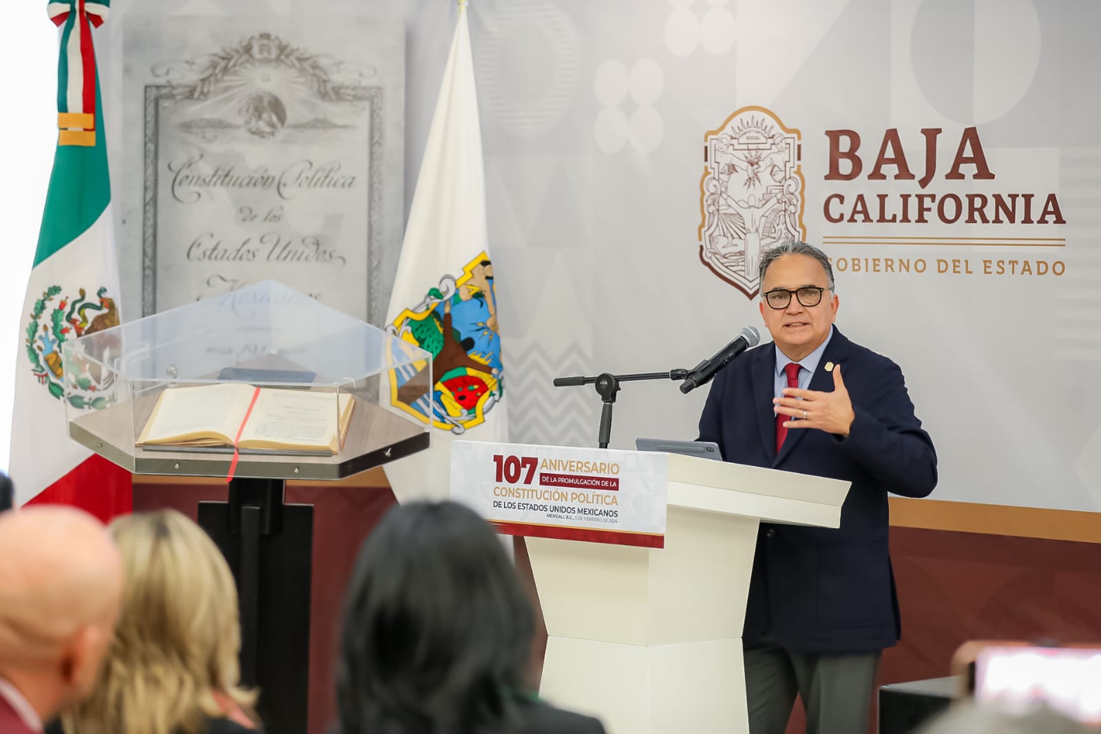 Conmemora Gobierno De Baja California El 107 Aniversario De La