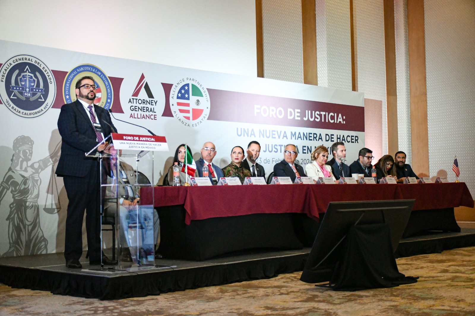 Fiscalía de Baja California y la Attorney General Alliance presentan