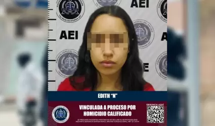 Acusada de homicidio calificado