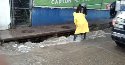 Saldo blanco durante primera tormenta