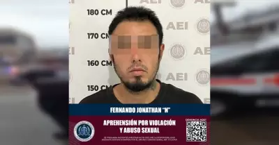 Sujetos detenidos por violacin equiparada y abuso sexual