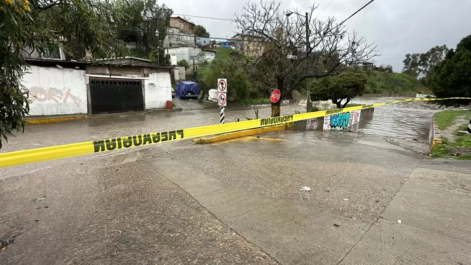 Sin incidentes mayores en Tijuana durante la segunda tormenta invernal del ao