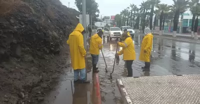 Reportes atendidos por lluvias