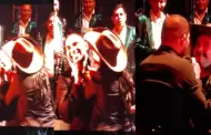 VIDEO Con ingenio, Espinoza Paz "escapa" de fan que intent besarlo en pleno concierto