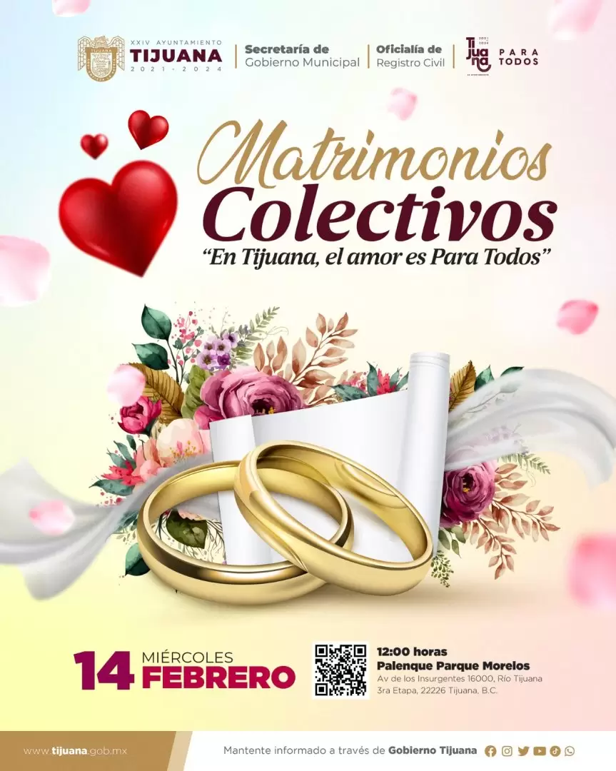 Matrimonios colectivos 2024