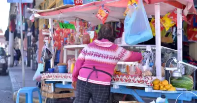 Puestos ambulantes comercio ambulante informal