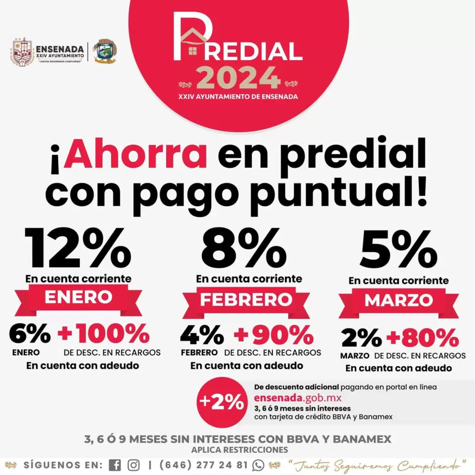 Descuento predial 2024