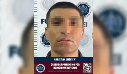 Detenido por homicidio