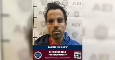 Detenido tras cateo por investigaciones de narcomenudeo