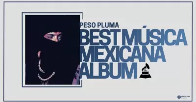 Peso Pluma gana su primer Grammy