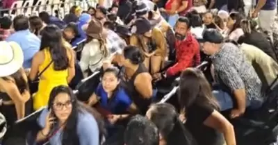 Disparos en concierto de Carn Len en Cancn desatan pnico entre asistentes