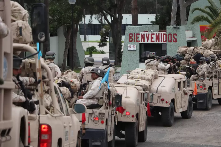 Nueva llegada de fuerzas armadas a Tijuana para contención de homicidios