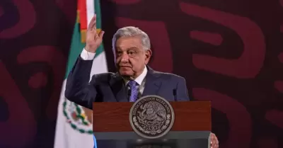 Andrs Manuel Lpez Obrador, presidente de Mxico.