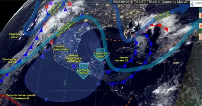 Fenmenos meteorolgicos de este 6 de febrero