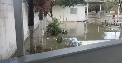 Escuelas de Ojo de Agua afectadas tras lluvias