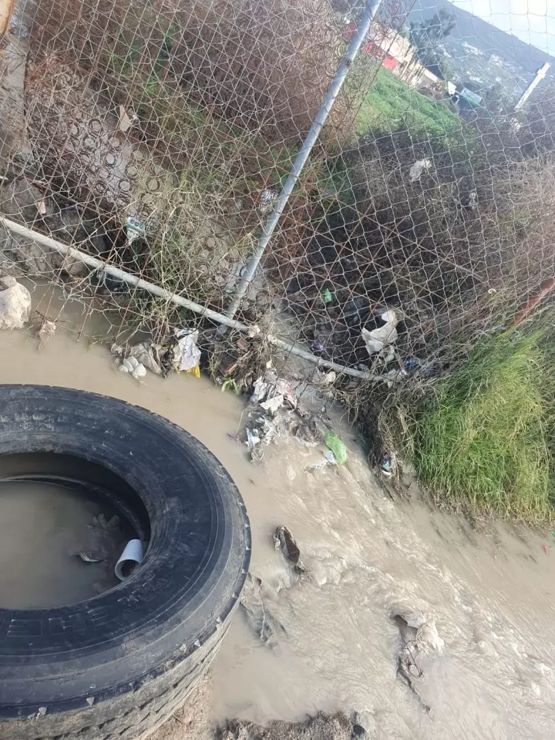 Escuelas de Ojo de Agua afectadas tras lluvias