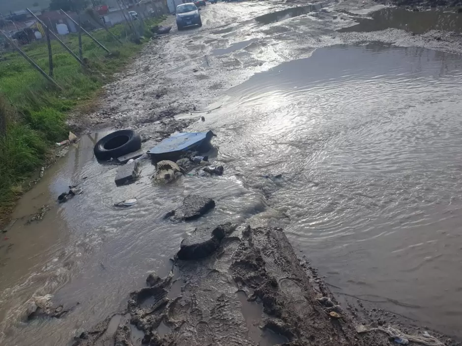 Escuelas de Ojo de Agua afectadas tras lluvias