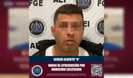 Detenido por homicidio calificado