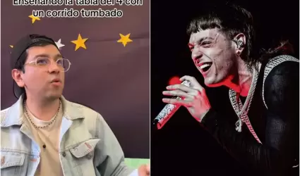 Profesor ense�a tabla del 4