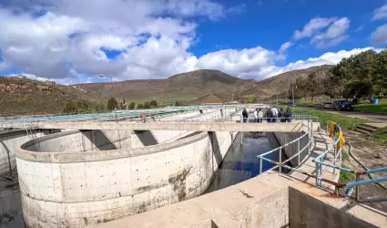 Rehabilitaci�n de la PTAR El Naranjo avanza en tiempo y forma