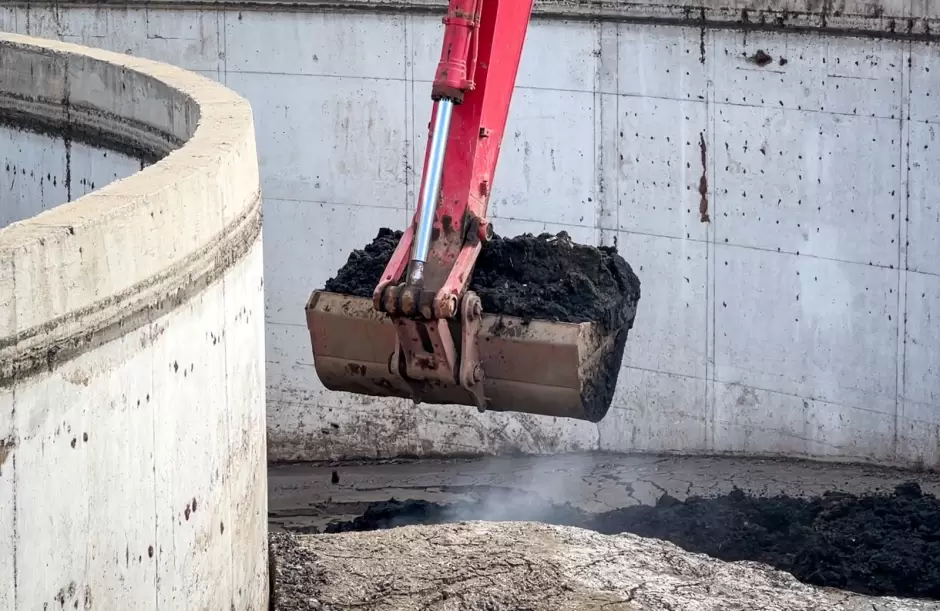 Rehabilitaci�n de la PTAR El Naranjo avanza en tiempo y forma