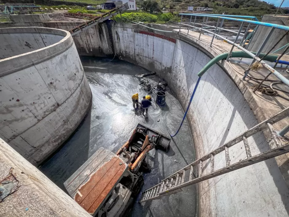 Rehabilitaci�n de la PTAR El Naranjo avanza en tiempo y forma