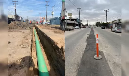 Culmina CESPM obras de reposici�n de tuber�a en Gonz�lez Ortega