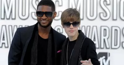 Usher y Bieber