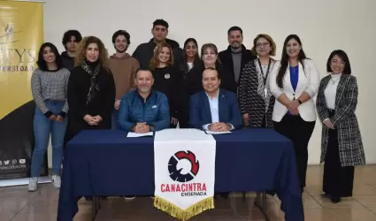 Firman Canacintra y Cetys convenio de colaboracin