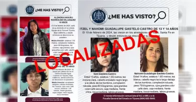 FGE localiza a cuatro personas reportadas como desaparecidas