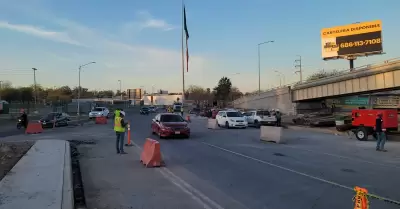 Abierta la circulacin en Ro Nuevo a la altura del Eje Central en Mexicali