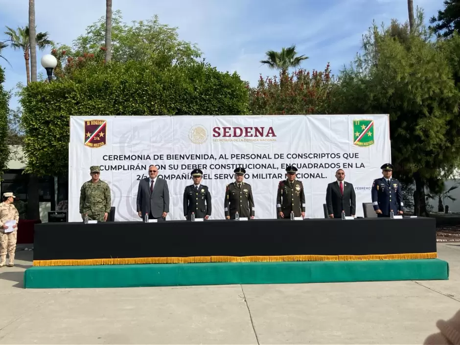 Realizan ceremonia de bienvenida para soldados del Servicio Militar Nacional Clase 2005 y remisos Pert. a la 2/a. C.I.A