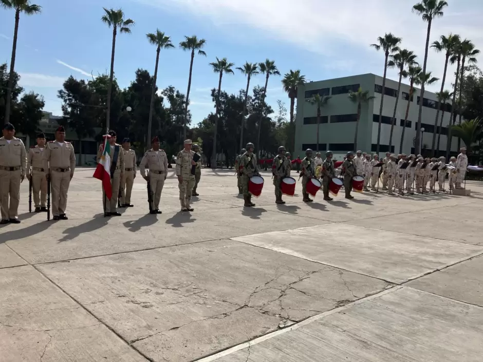 Realizan ceremonia de bienvenida para soldados del Servicio Militar Nacional Clase 2005 y remisos Pert. a la 2/a. C.I.A