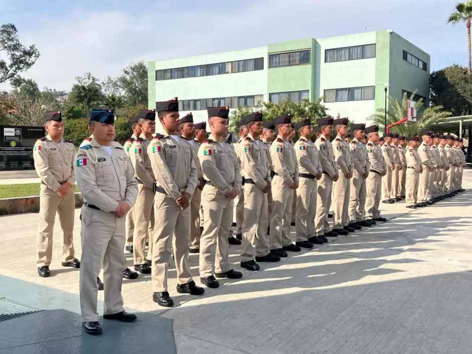 Realizan ceremonia de bienvenida para soldados del Servicio Militar Nacional Clase 2005 y remisos Pert. a la 2/a. C.I.A