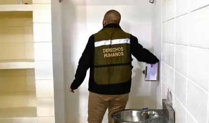 Comisi�n Estatal de Derechos Humanos instalaciones del Centro Penitenciario El H