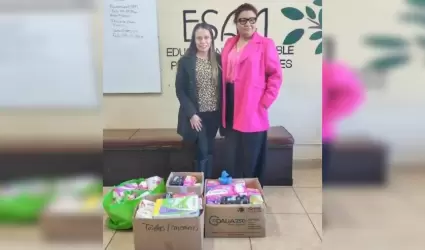 Recibe CESISPE donativo de productos higi�nicos para mujeres privadas de la libe
