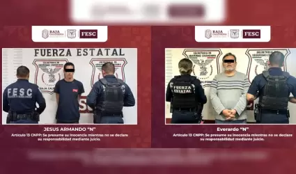 Detenidos en Mexicali