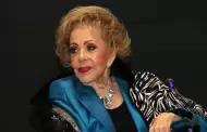 VIDEO Critican a reportero por entrevista a Silvia Pinal, consideran que expone su estado de salud