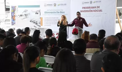 Inauguracion gimnasio de box