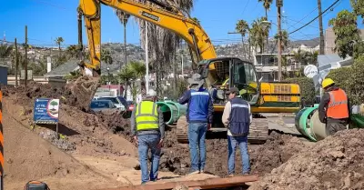 Avanza obra de reposici�n del colector bucaneros: CESPE