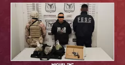 Aseguran arma y ms de 6kg de marihuana; hay una persona detenida