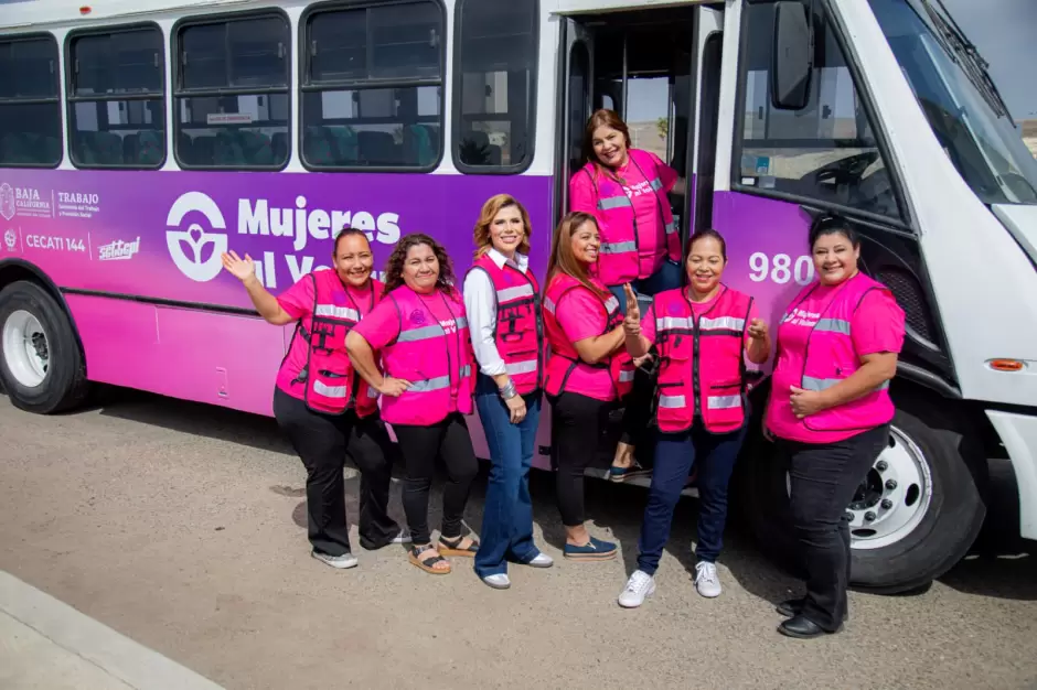 Crece "Mujeres al Volante" en Baja California con tercera generacin