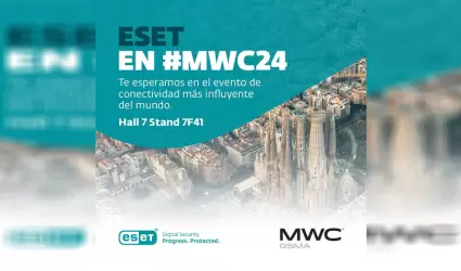 ESET enfatiza la relevancia de la ciberseguridad en el Mobile World Congress 202