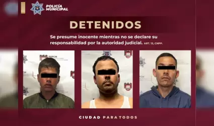 Detenidos