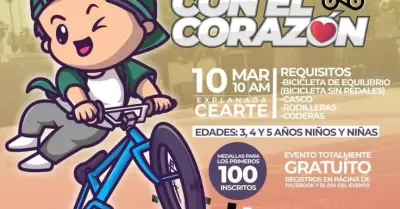 Pedaleando con el corazn