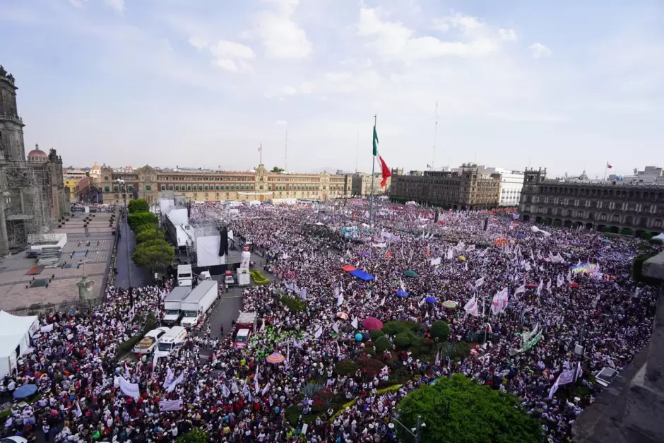 Campaa de Claudia Sheinbaum en Ciudad de Mxico