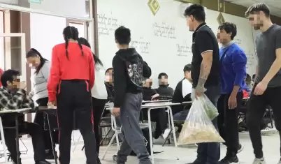 Usuarios de centros de rehabilitaci�n participan en taller de compostaje dom�sti