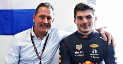 Jos y Max Verstappen